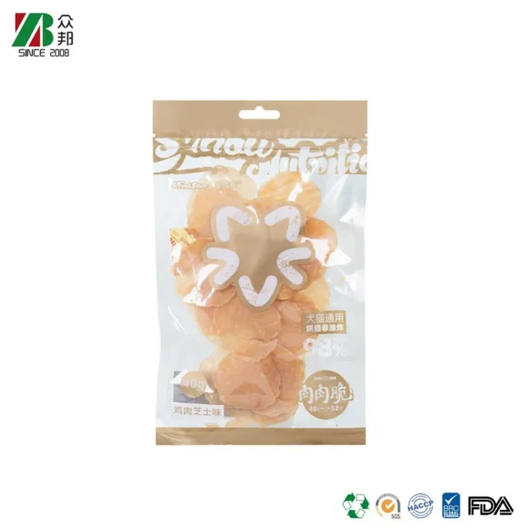 Resealable Stand-Up Pouch for Pet Treats: Convenience & Freshness