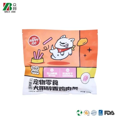 Resealable Stand-Up Pouch for Pet Treats: Convenience & Freshness