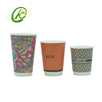 Stylish 8oz Double Wall Coffee Cups: Customizable for Every Occasion