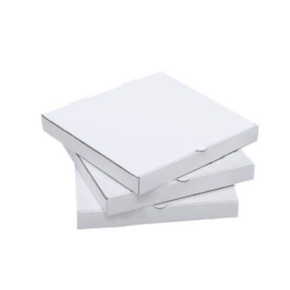 Stylish Custom White Pizza Boxes for Your Pizzeria's Brand