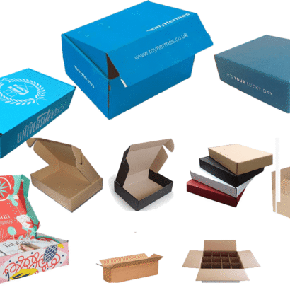 Stylish Illustrated Print Bar Cardboard Boxes for Your Brand