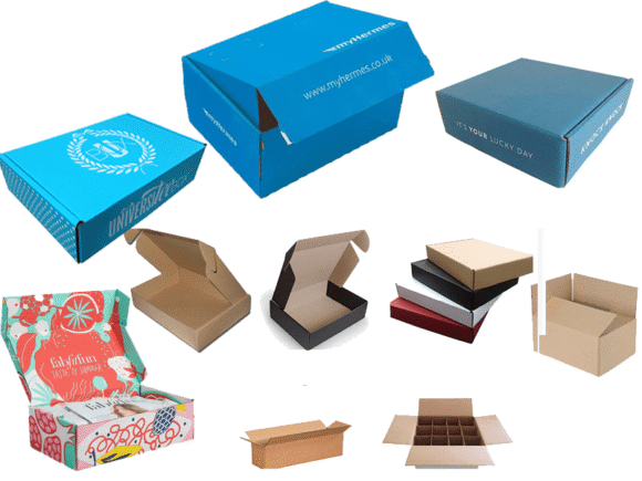 Stylish Illustrated Print Bar Cardboard Boxes for Your Brand