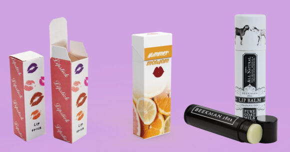 Stylish Lip Balm Cardboard Boxes for Your Brand in the USA