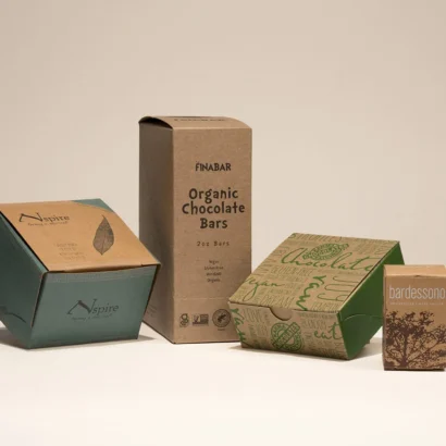 Sustainable Elegance: Brown Organic Bar Cardboard Boxes for Packaging