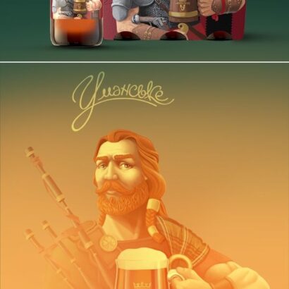 Umanske Beer: Innovative Label and Packaging Design Ideas