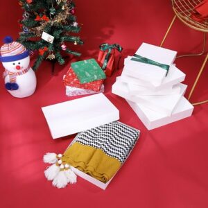 Versatile 14" White Gift Boxes: Perfect for Clothing and Presents