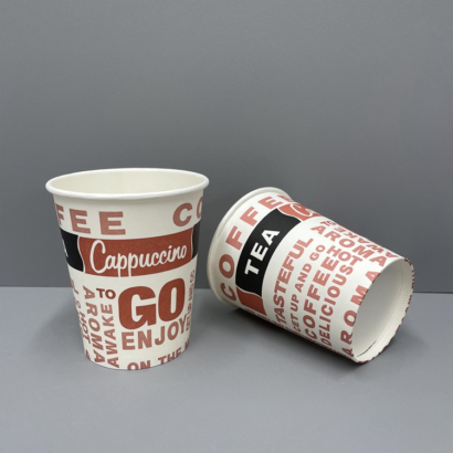 Versatile 8oz & 10oz Disposable PE Coated Paper Cups for Any Occasion
