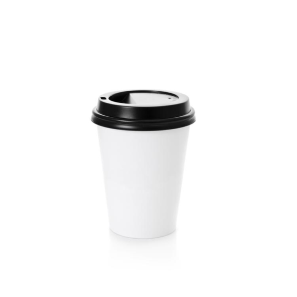 Versatile Disposable White Paper Coffee Cups for Every Beverage Size
