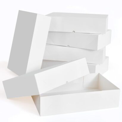 YANGTE 12 Extra Large Gift Boxes: Perfect for Wrapping Holiday Presents